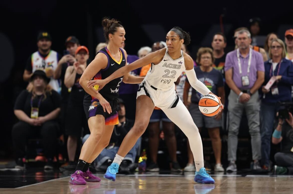 Phoenix mercury vs las vegas aces match player stats