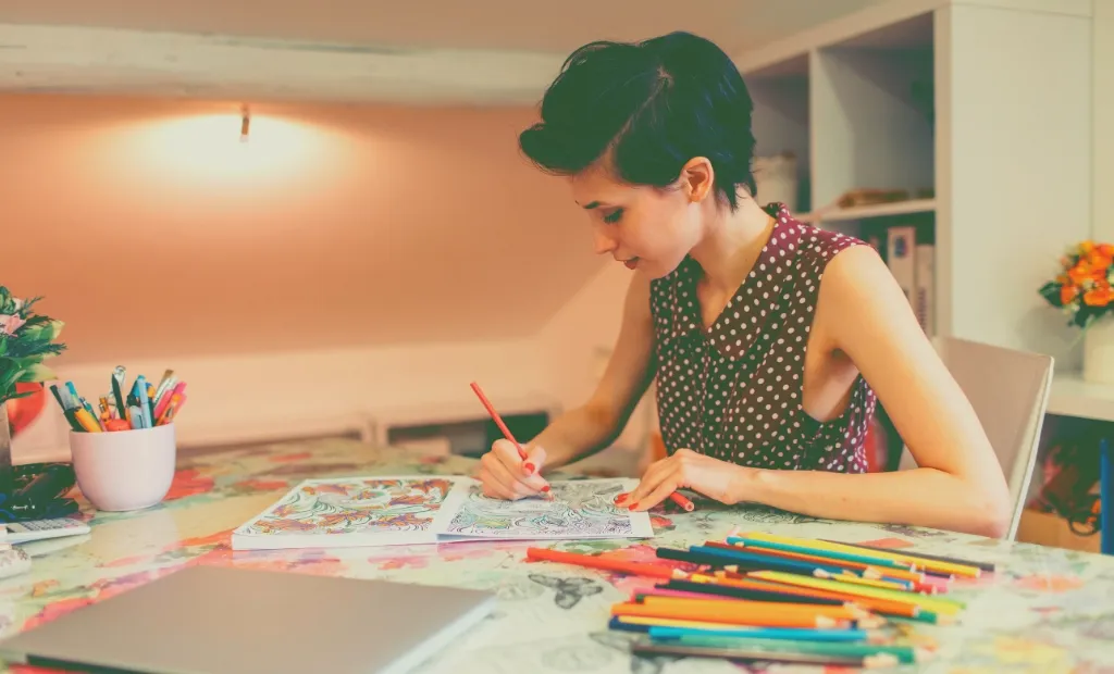 Printable aesthetic coloring pages